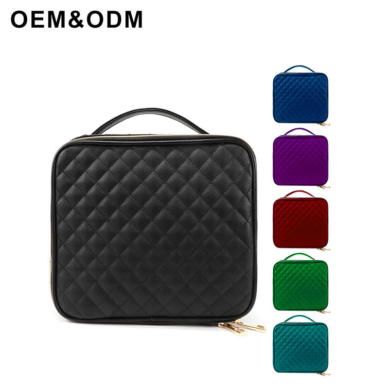 PU leather makeup box