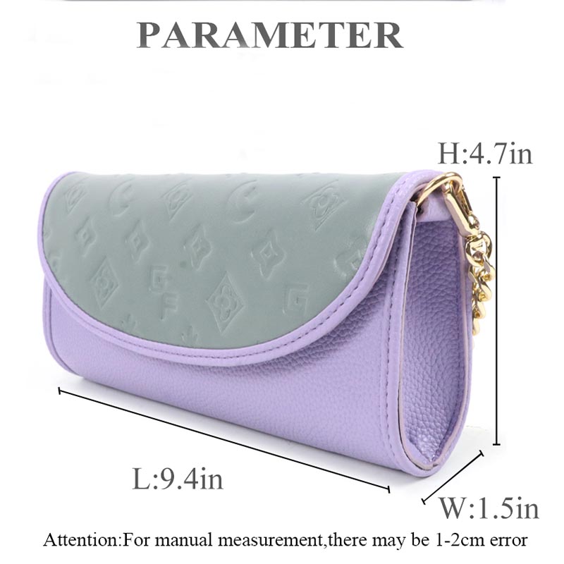 PU leather soft mini handbag for women