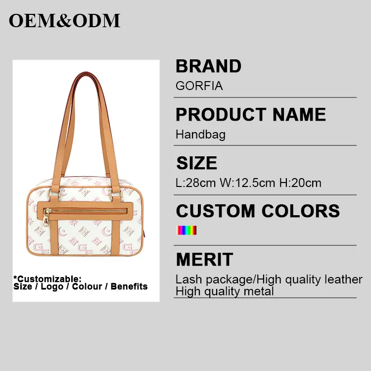 Custom printed handbag for women