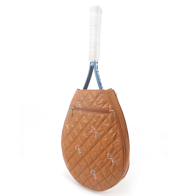 Trendy letter embroidery tennis special backpack